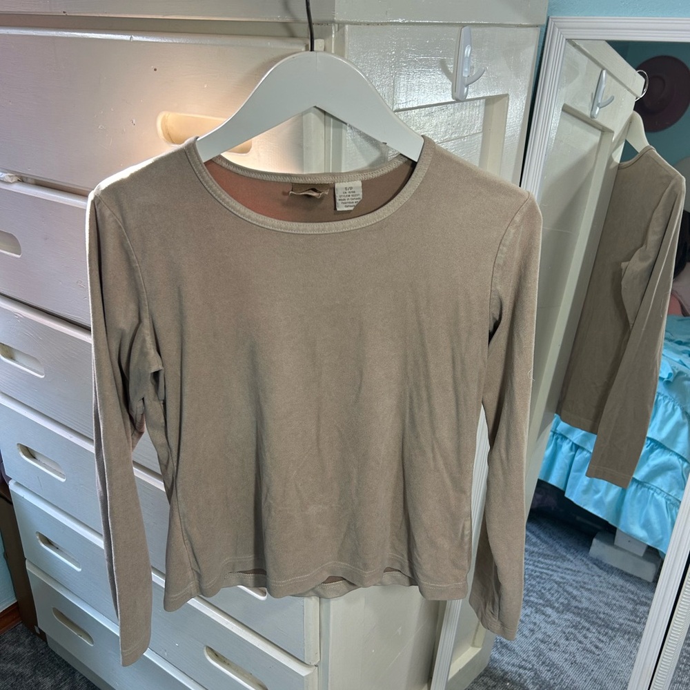 REI Women's Long Sleeve Tee - Tan